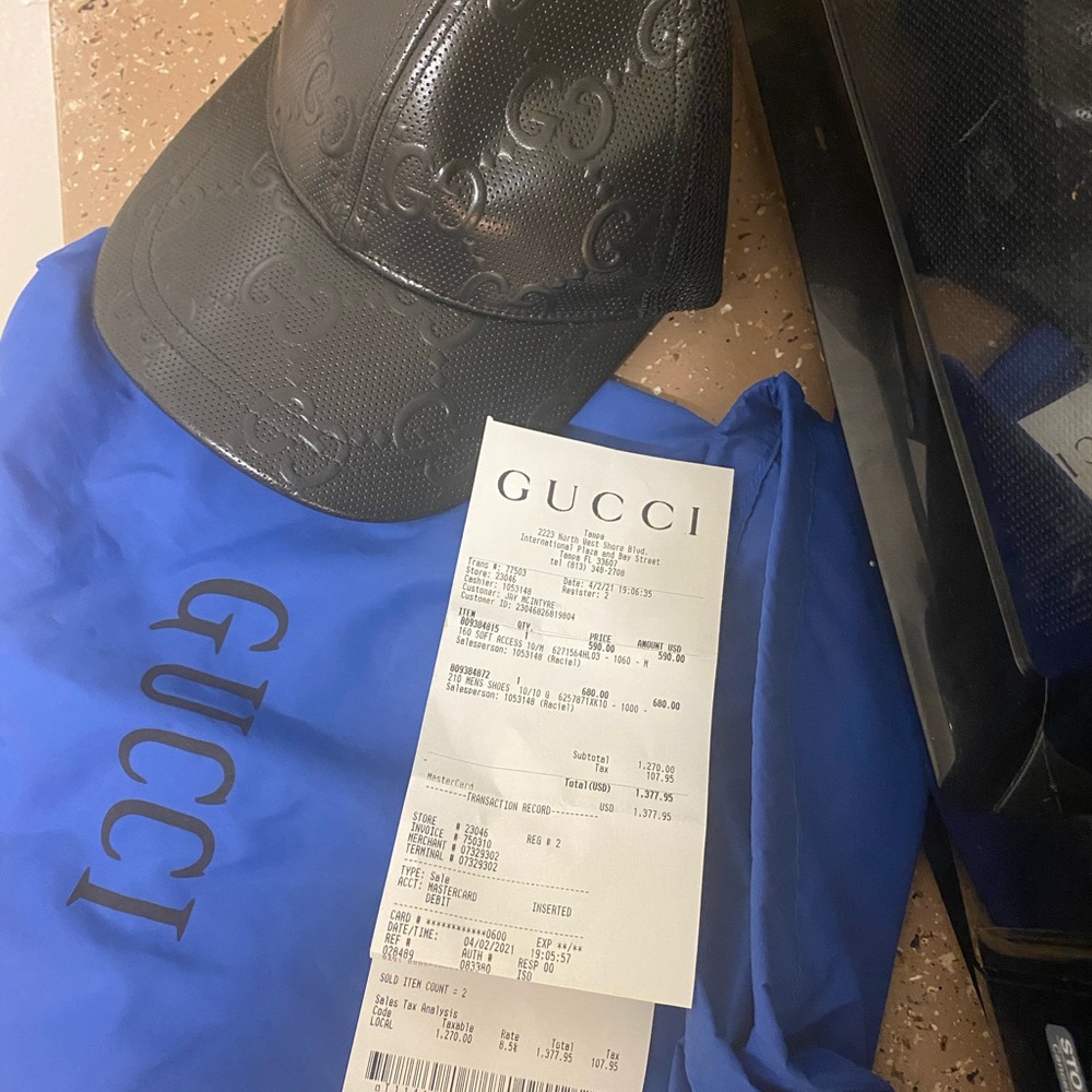 Gucci hat